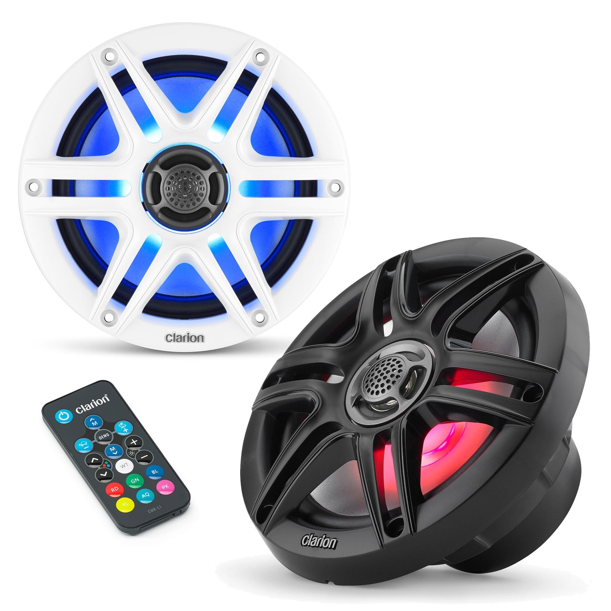 Amazon.com: Clarion CMS-651RGB-SWB 6.5